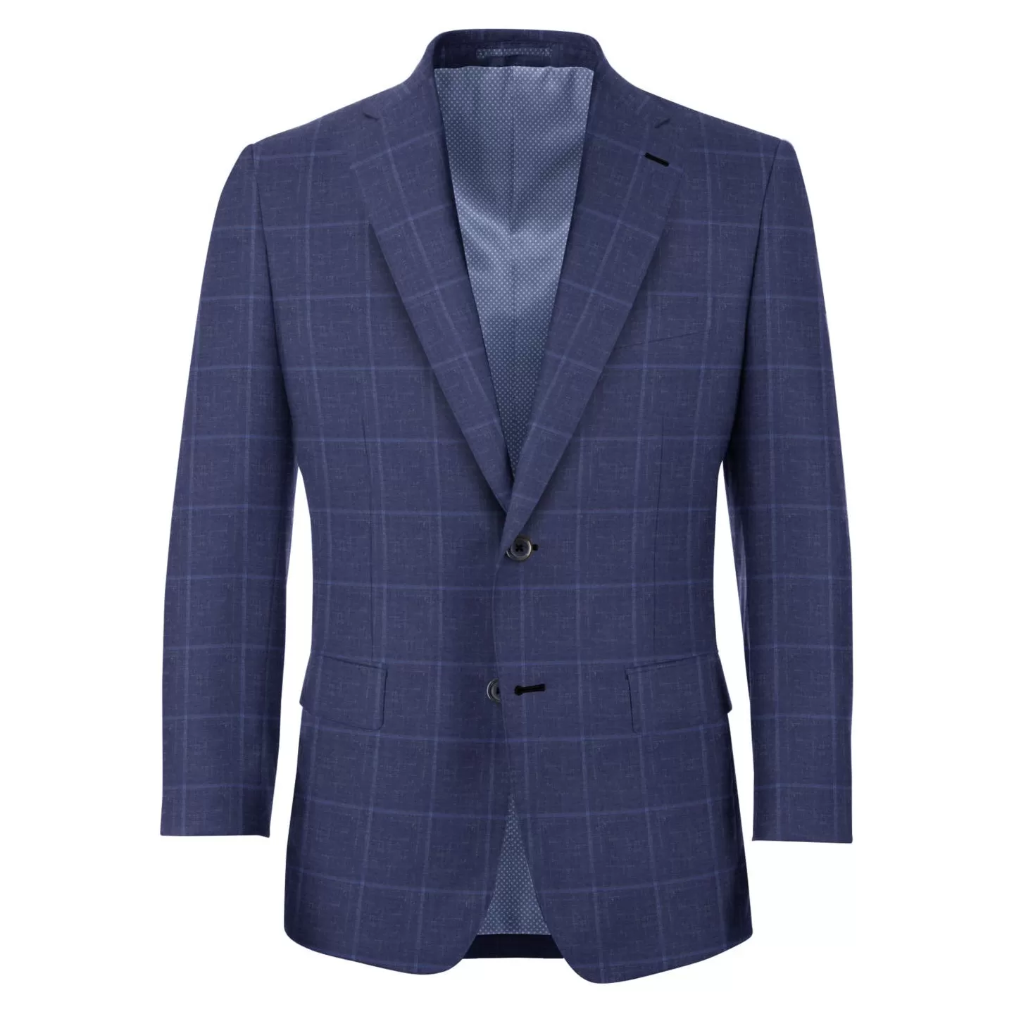 Light Blue Windowpane Sport Coat