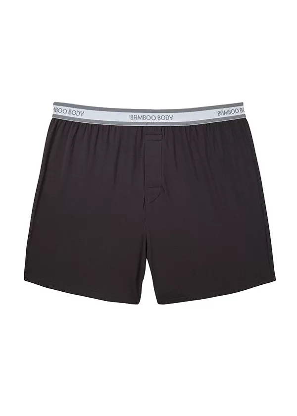 Loose Bamboo Boxer - Black