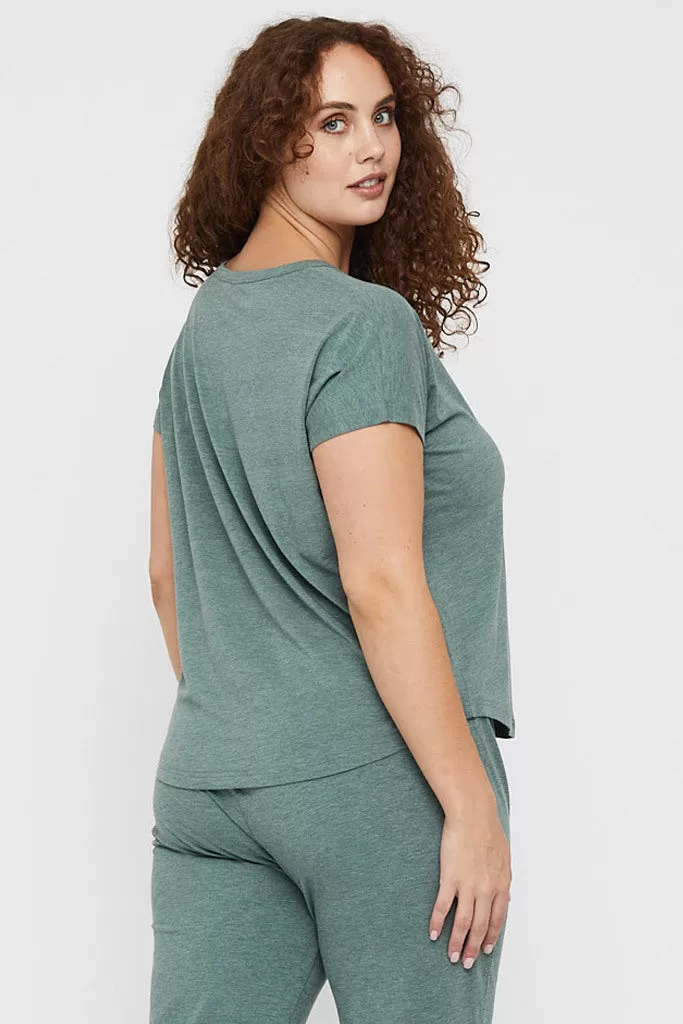 Lounge Tee - Moss Green