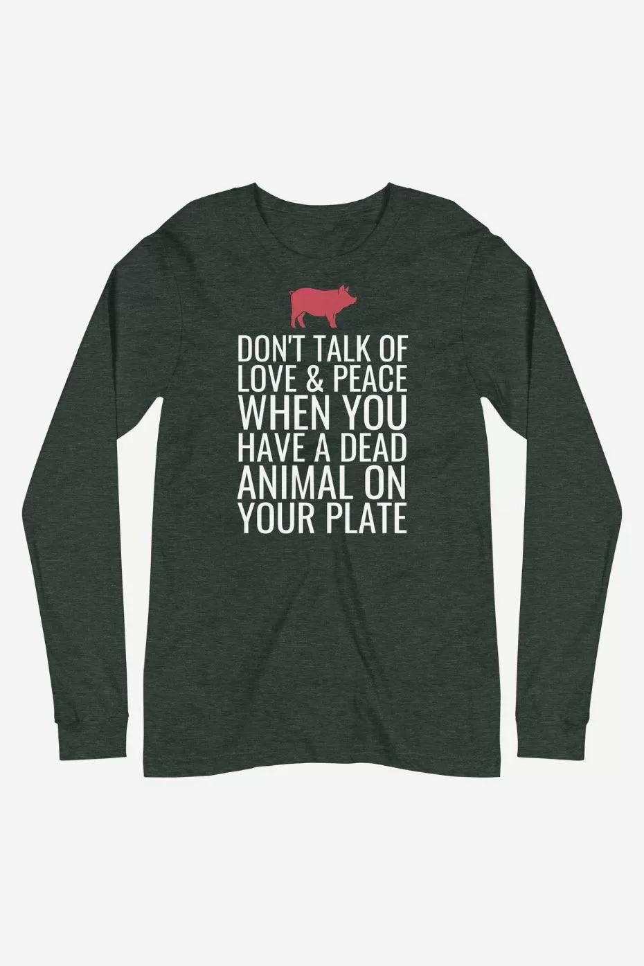 Love & Peace Unisex Long Sleeve Tee