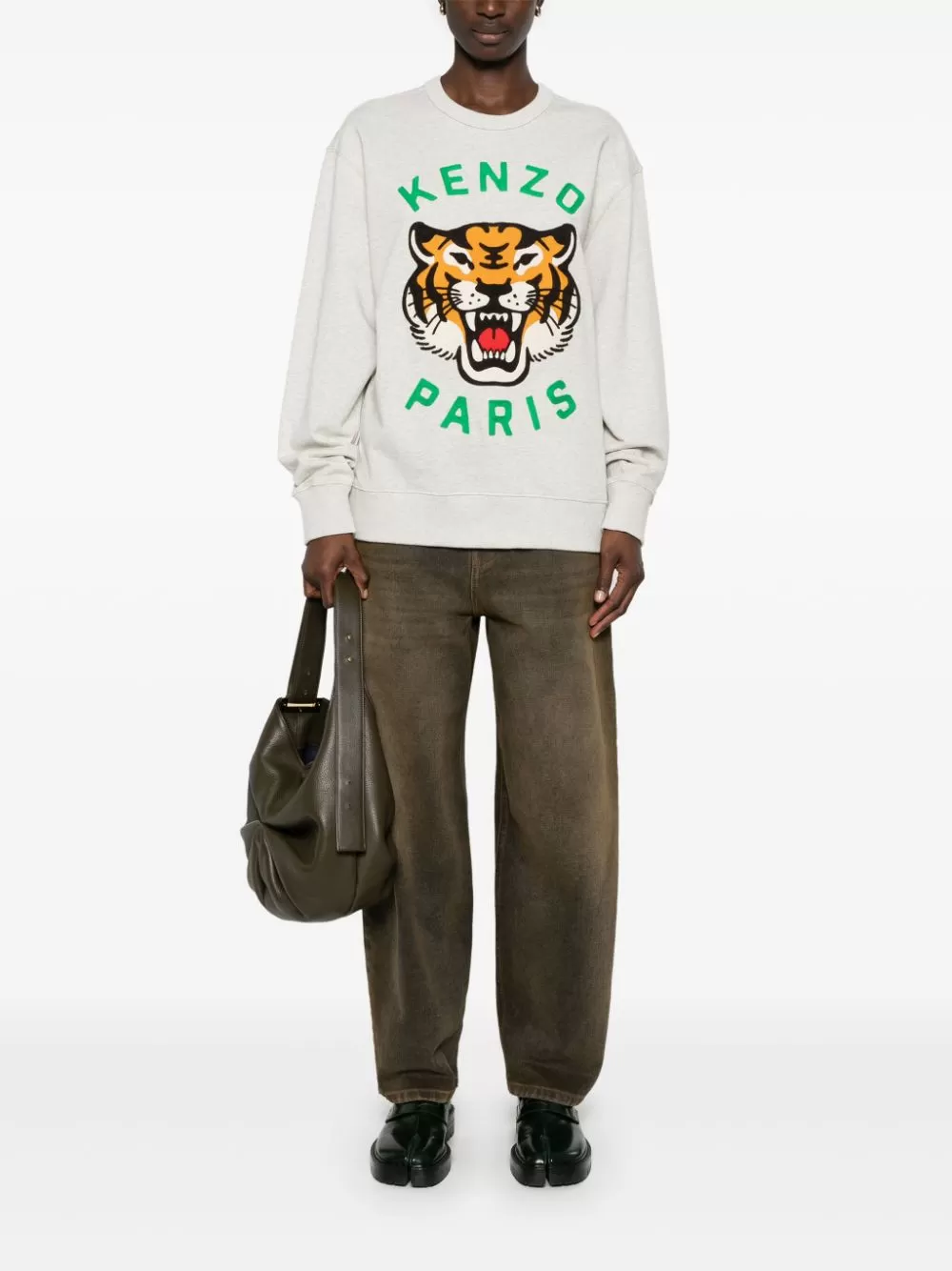 LUCKY TIGER COTTON SWEATSHIRT