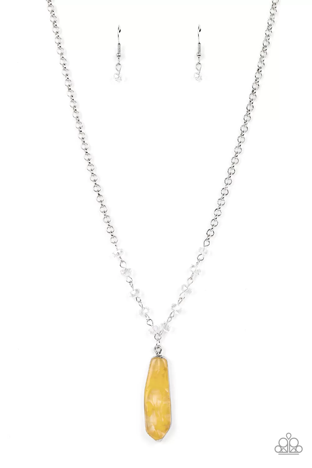 Magical Remedy - Yellow Necklace Paparazzi