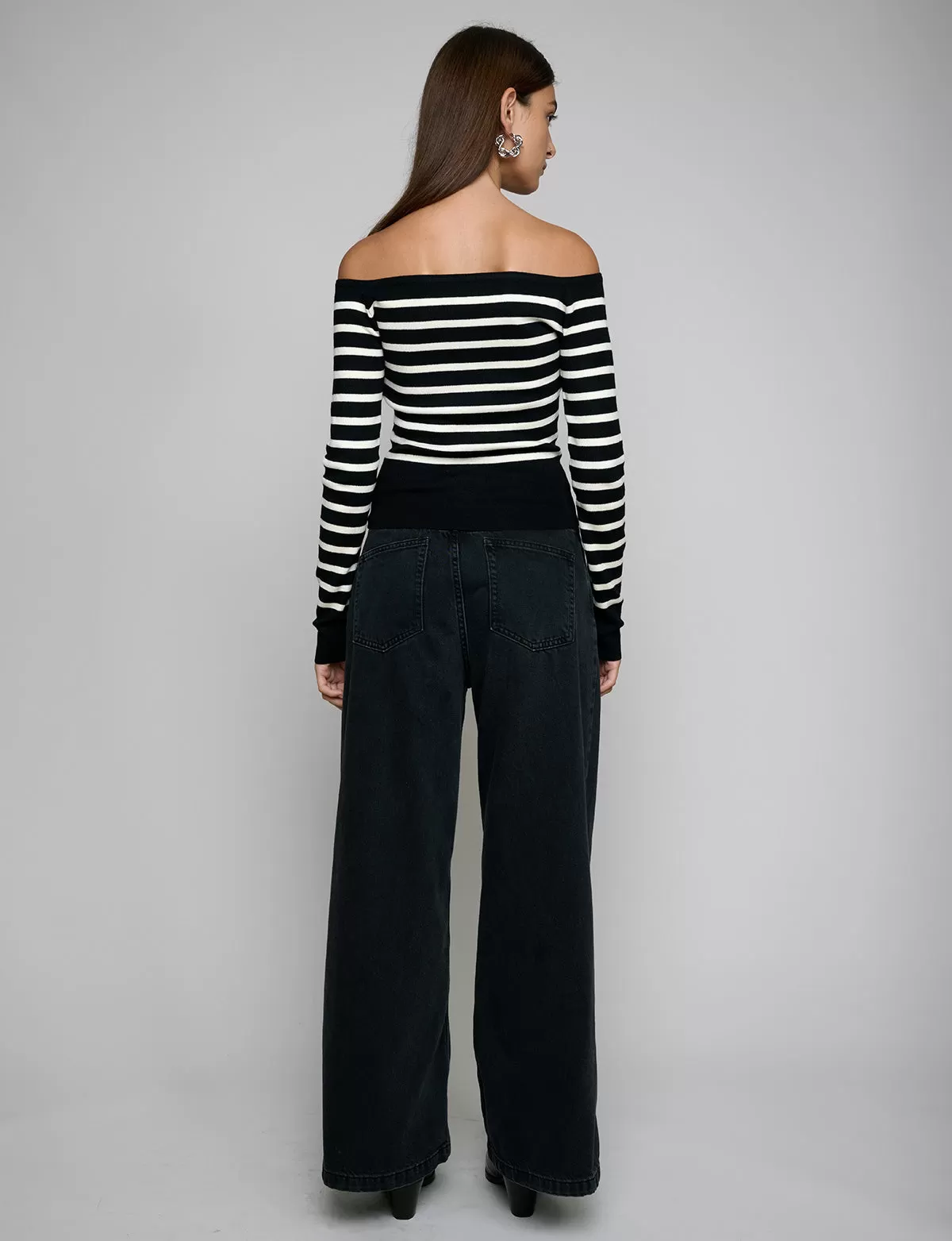 Marcel Stripe Off The Shoulder Top