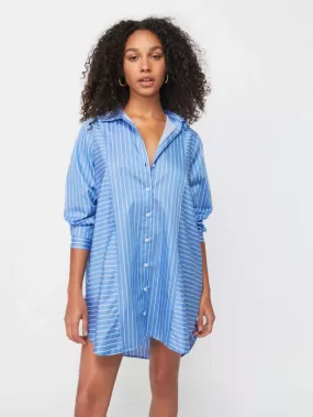 MARNI OVERSIZED BUTTON UP MINI DRESS - NATION