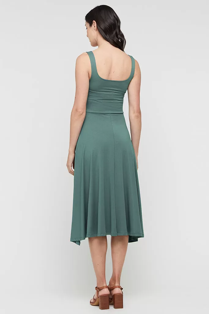 Melanie Dress - Silver Pine