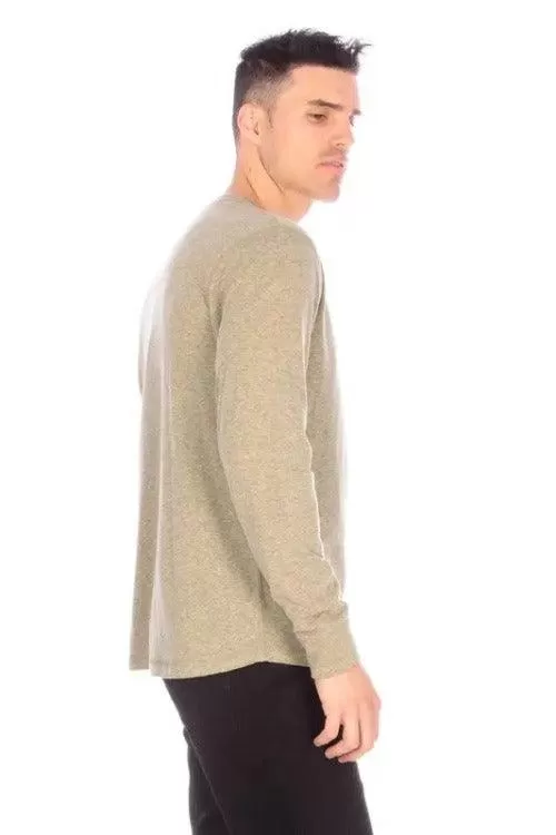 Men's Long Sleeve Henley Shirt