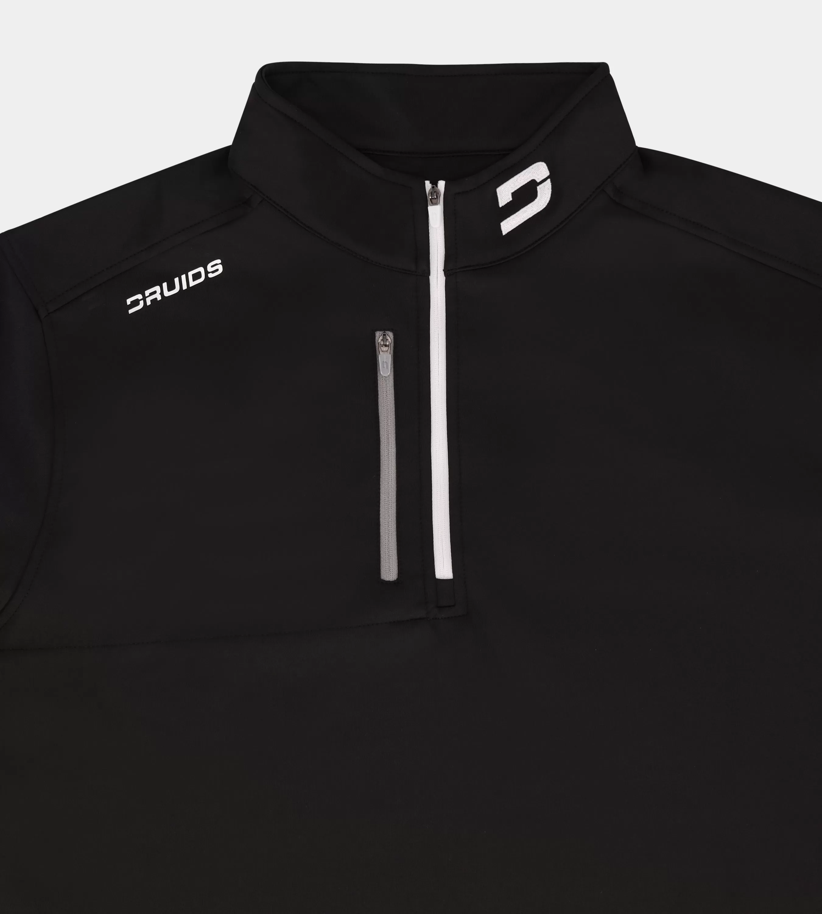 MEN'S ULTRA BLEND GOLF MIDLAYER 1/4 ZIP - BLACK