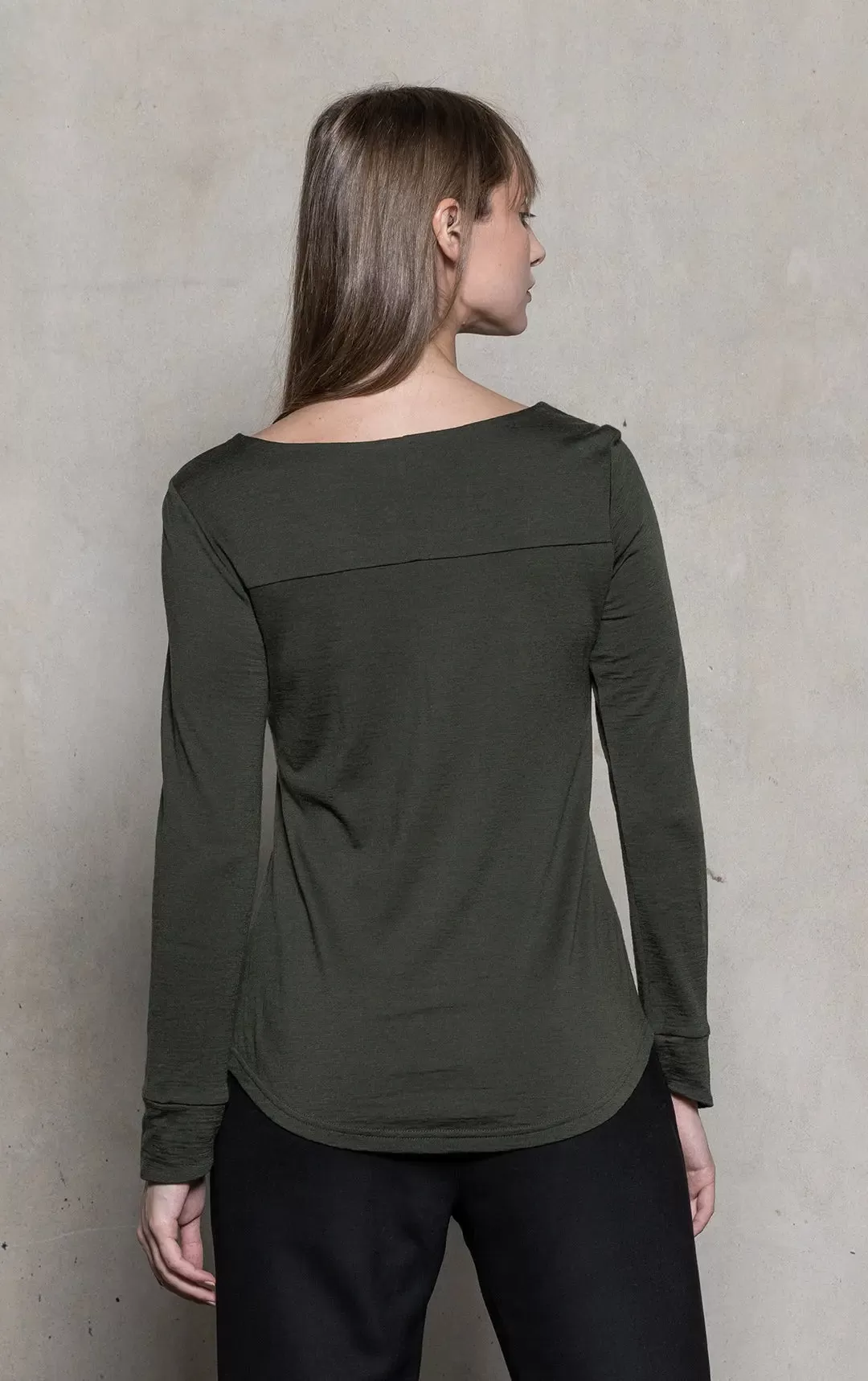 MERINO ESSENTIAL LS TEE