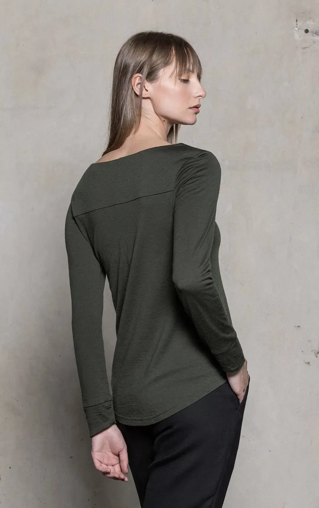 MERINO ESSENTIAL LS TEE