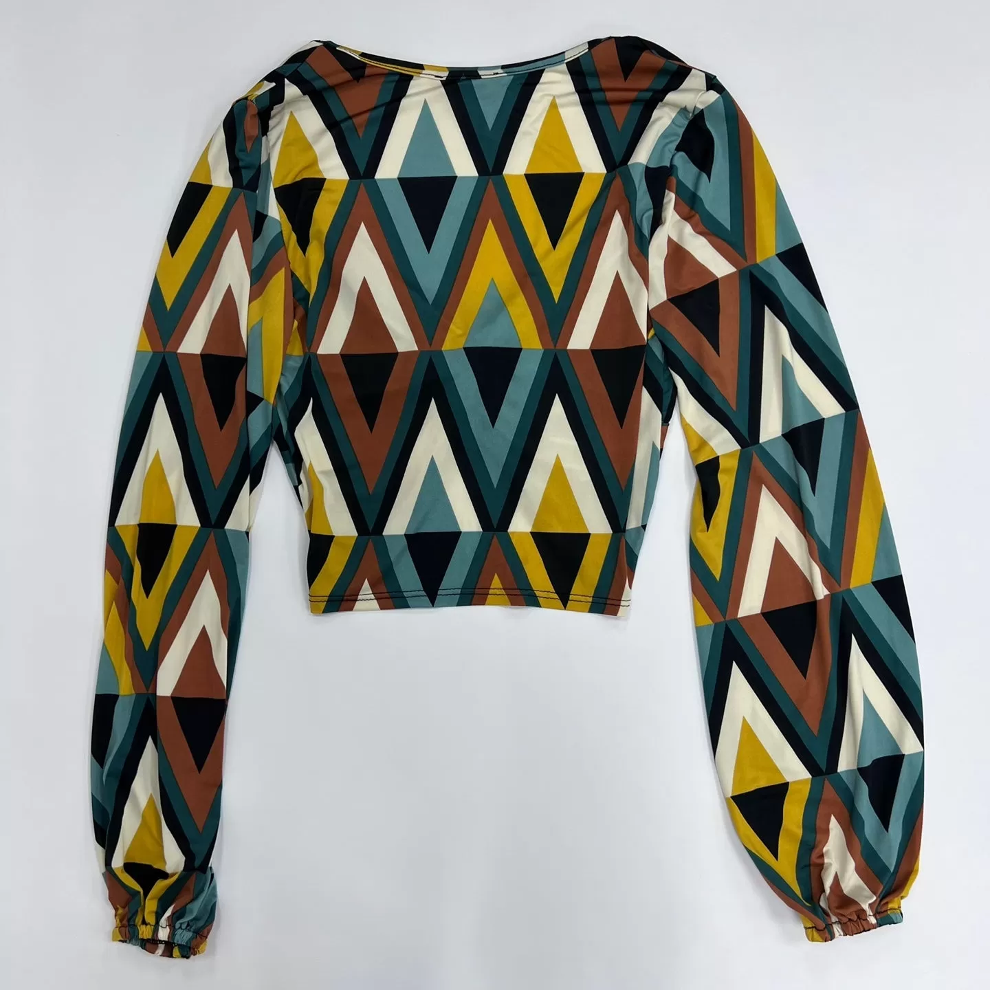 MISTYROSE Geometric Graphic Print Top