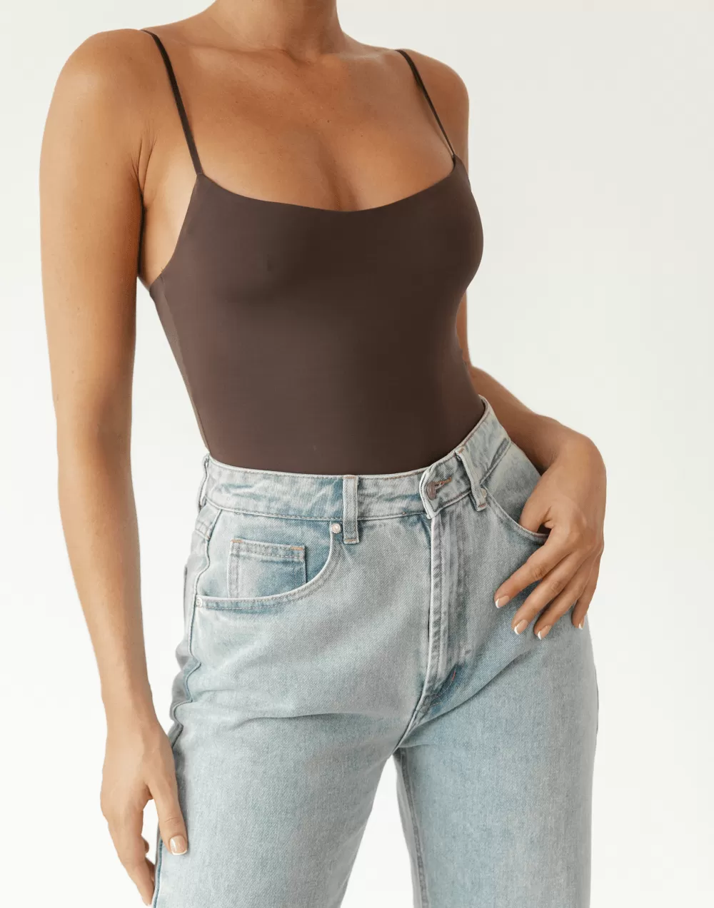 Miya Bodysuit (Brown)