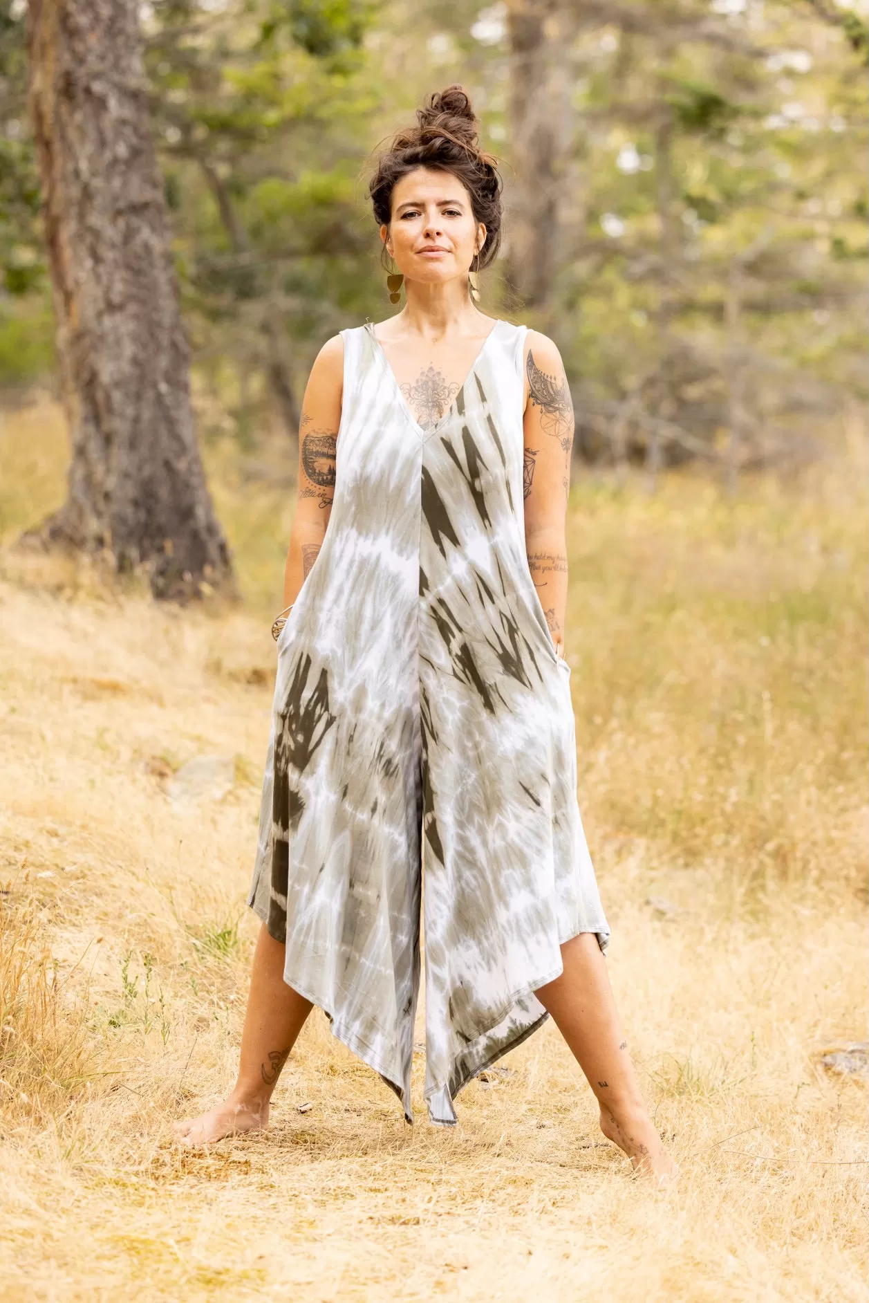 Moon Juice Jumpsuit - shibori