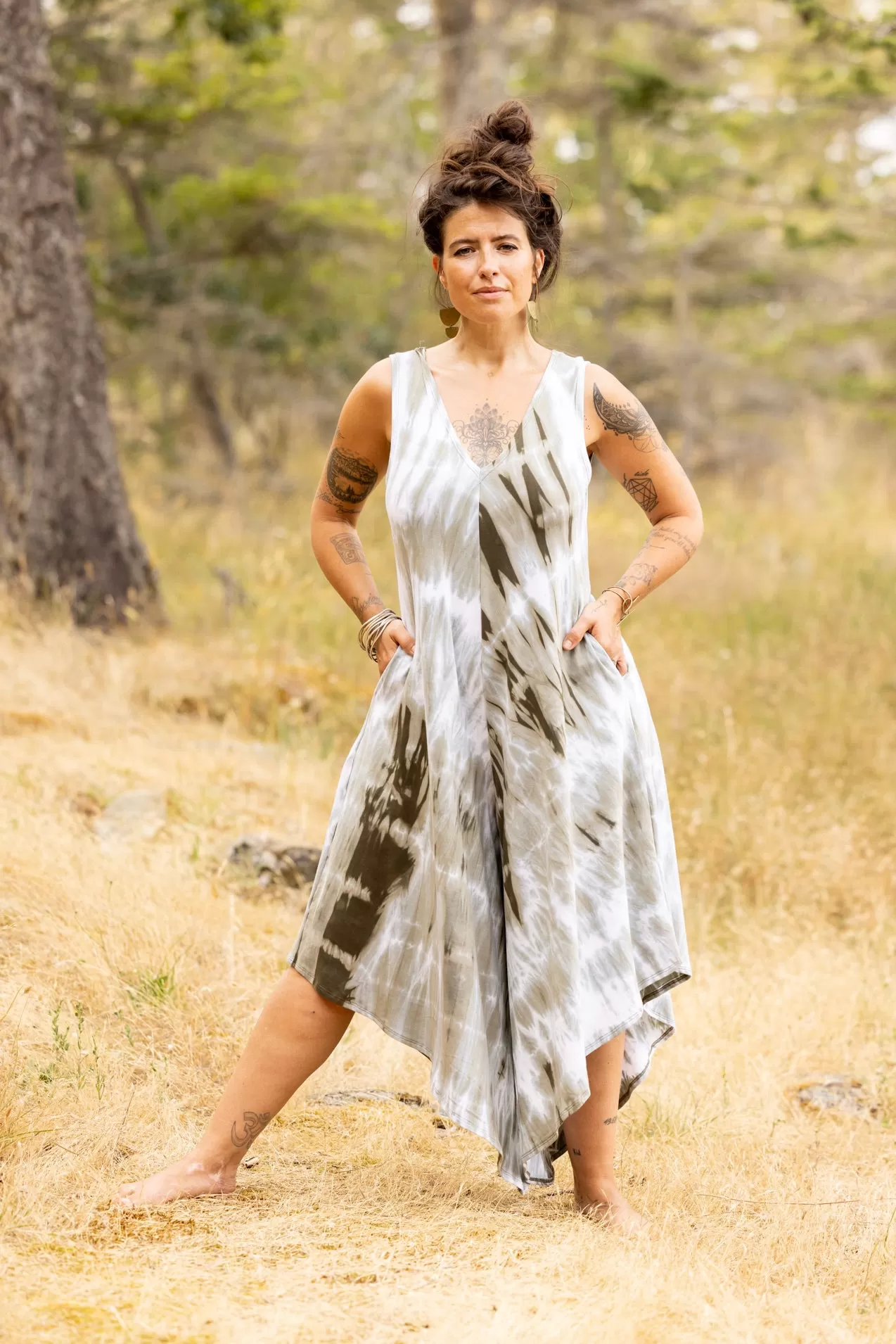 Moon Juice Jumpsuit - shibori