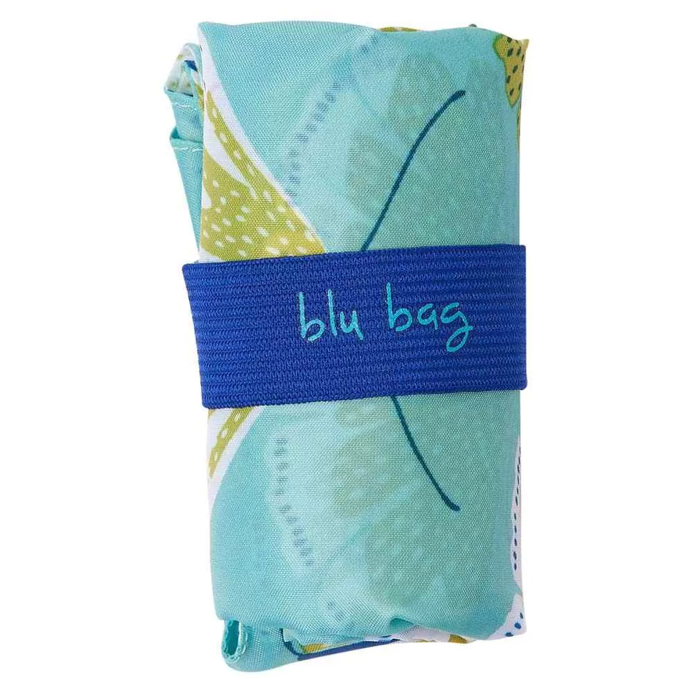 Moths blu Bag Reusable Shopping Bag-Machine washable