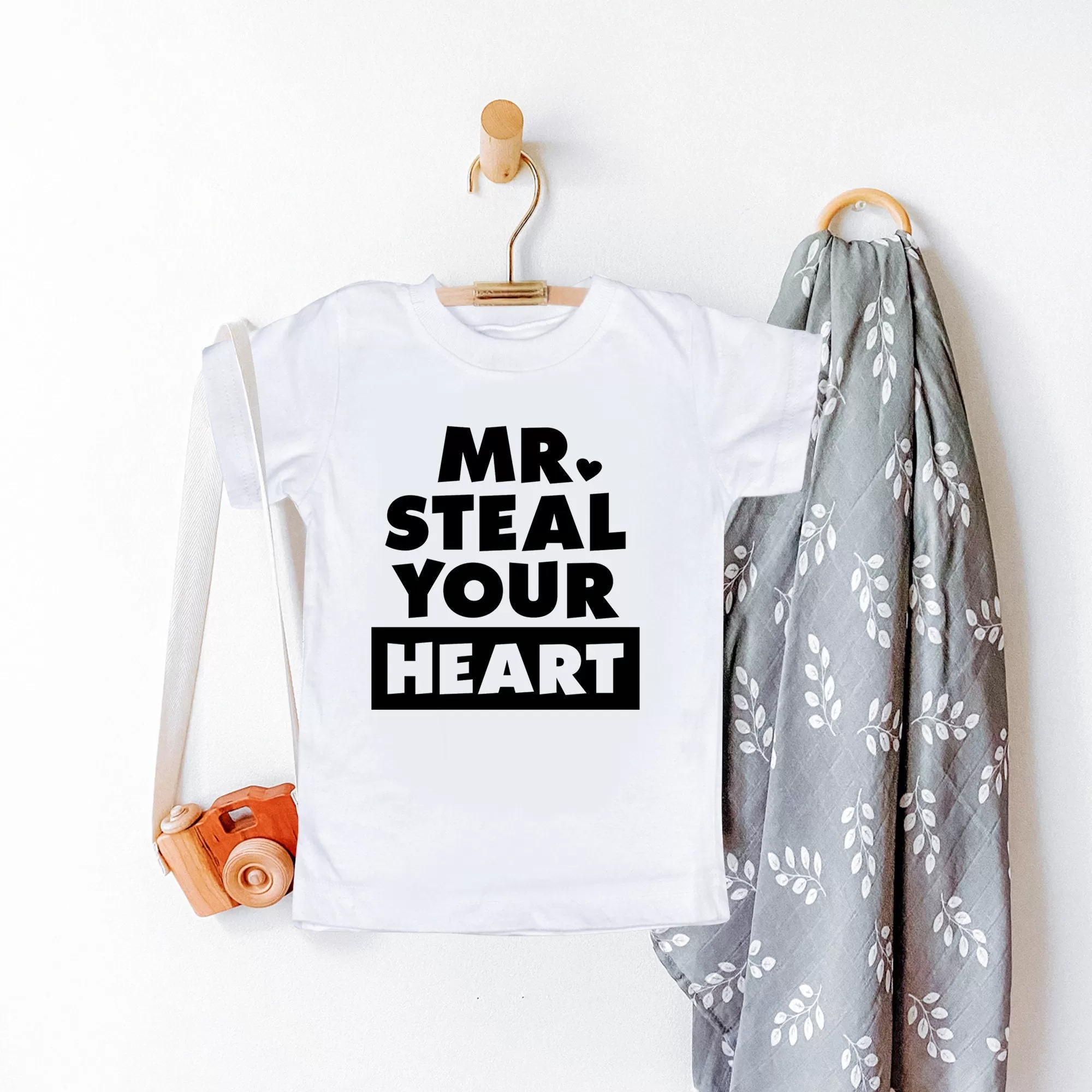 Mr Steal Your Heart Kids Shirt