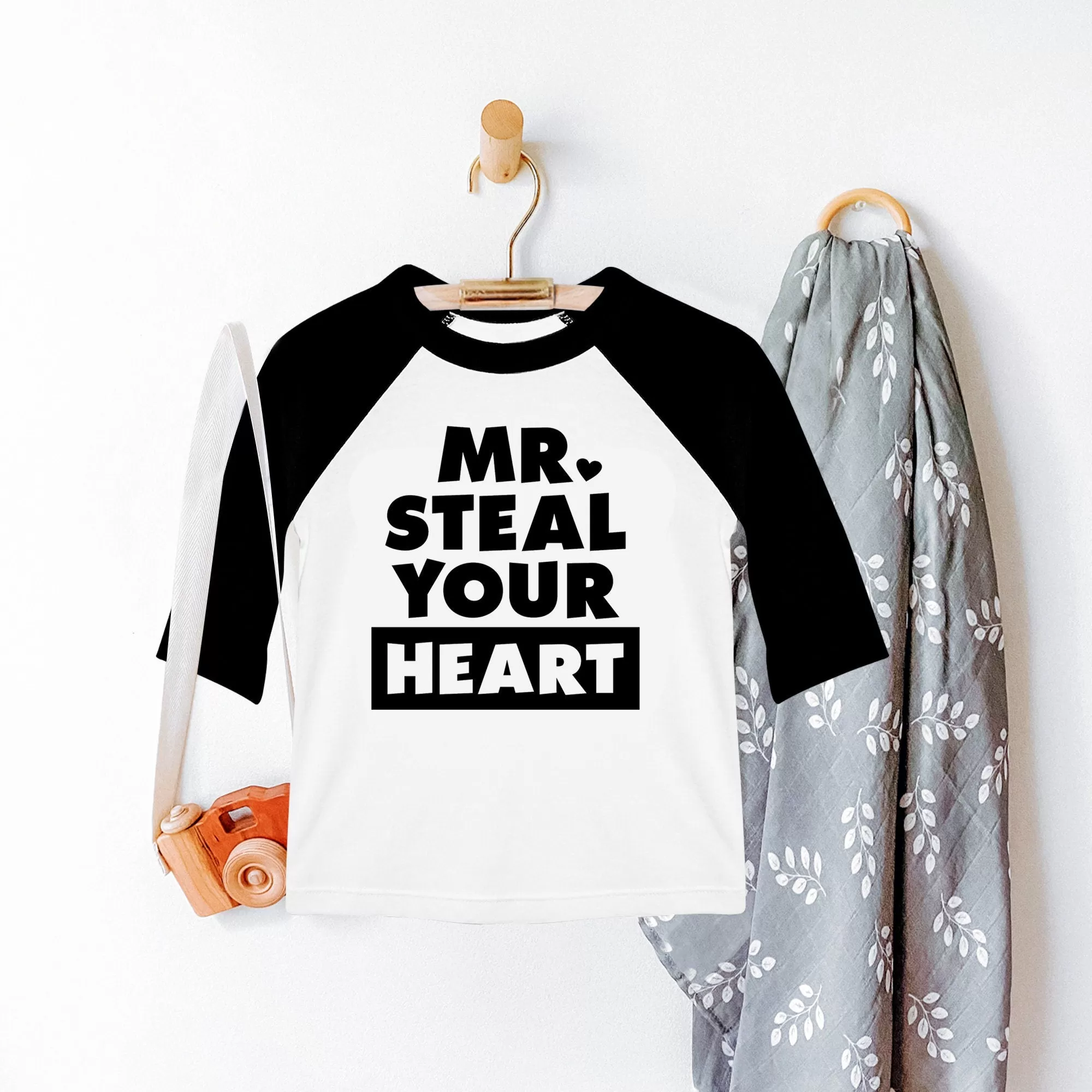 Mr Steal Your Heart Kids Shirt