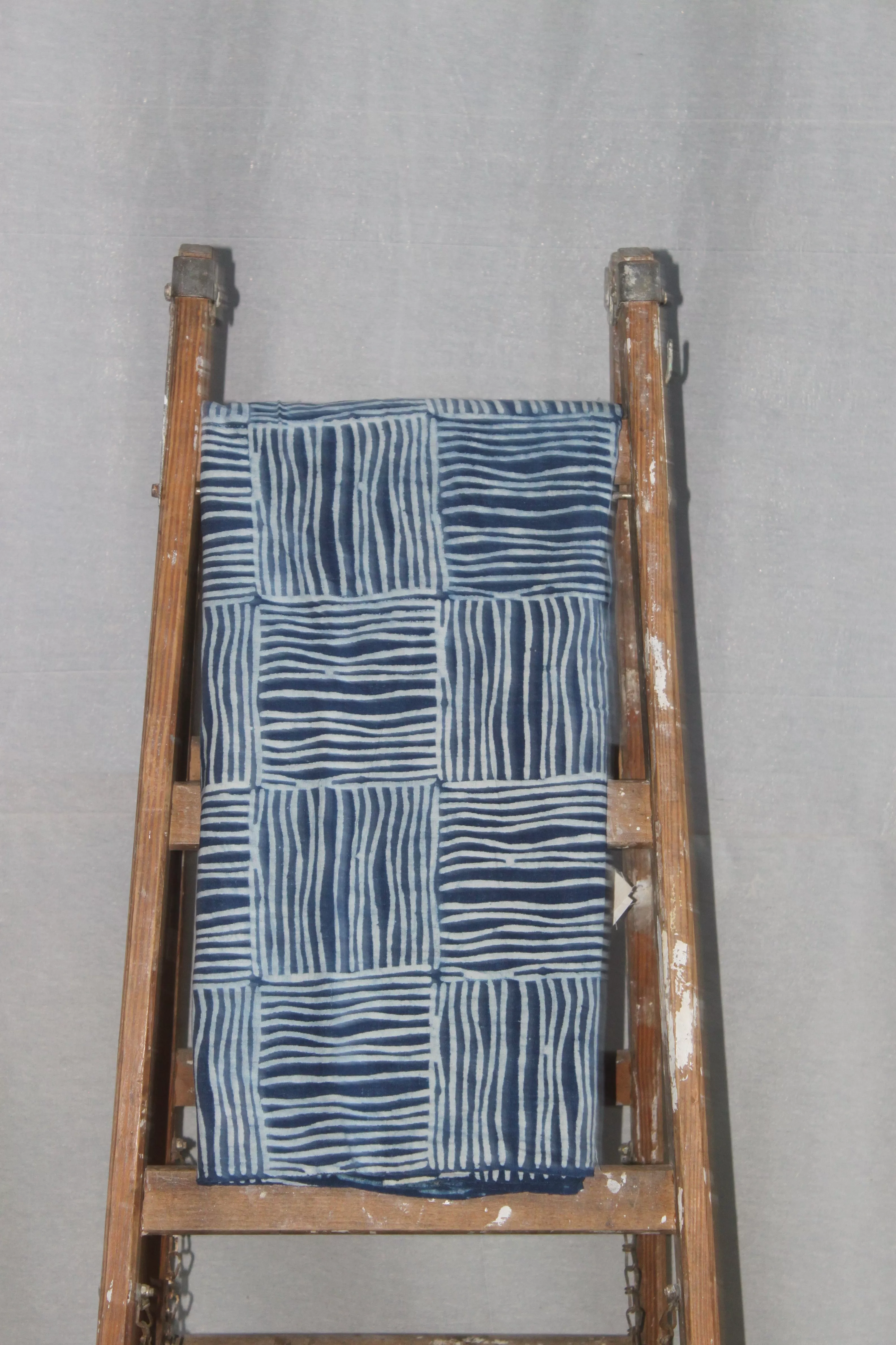 Mud Resist Indigo Khadi - Ultra Light Weight