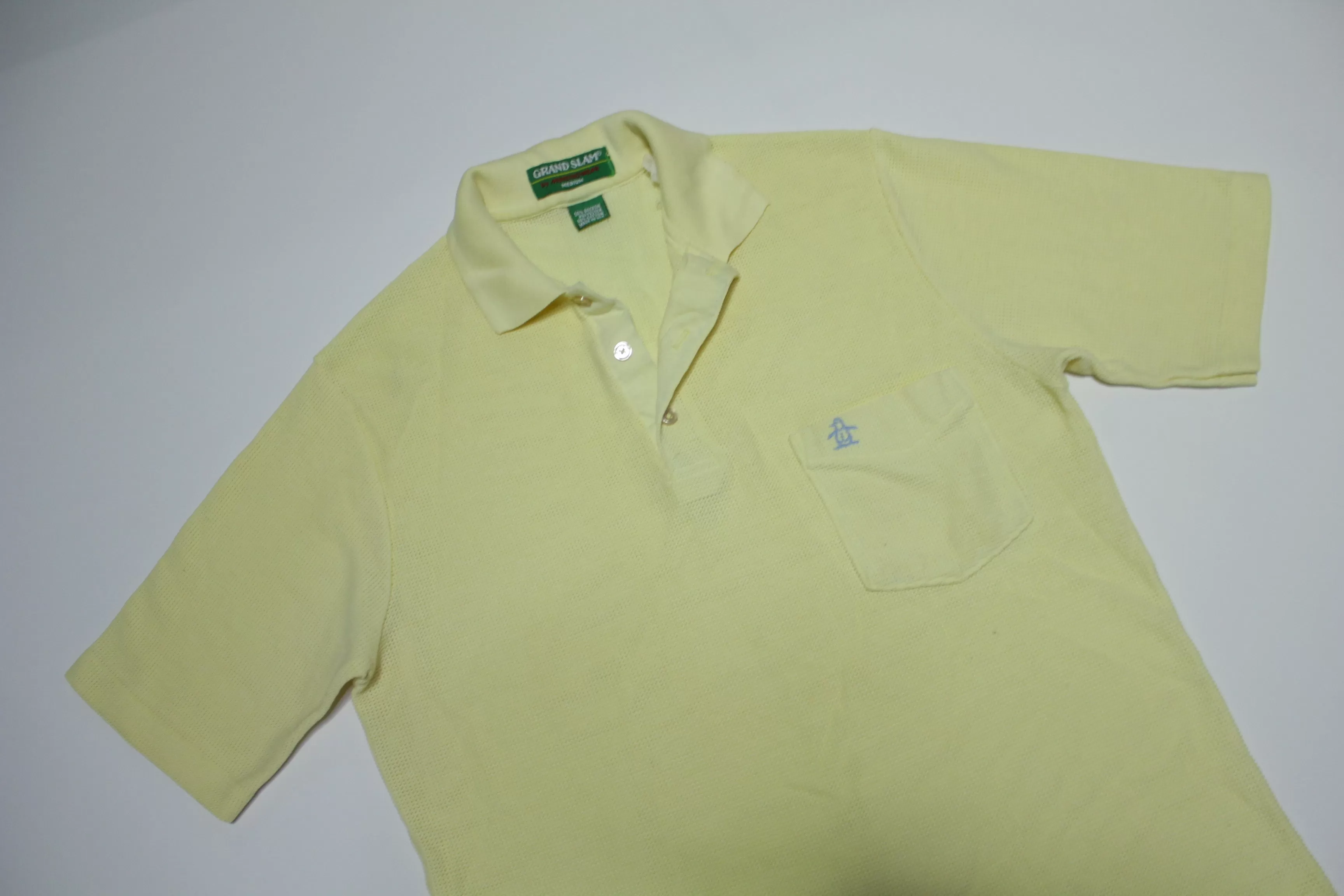 Munsingwear Grand Slam Made in USA Vintage 80's Polo Golf Tennis Shirt