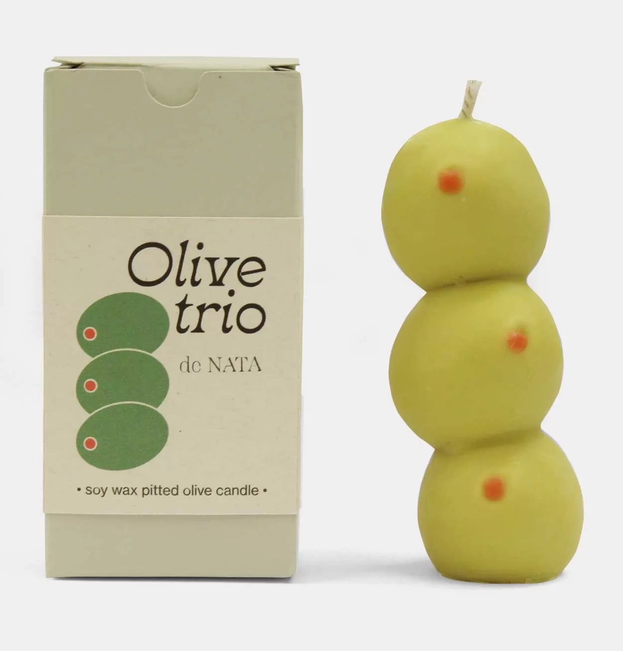 Nata Concept Store Olive Trio Candle