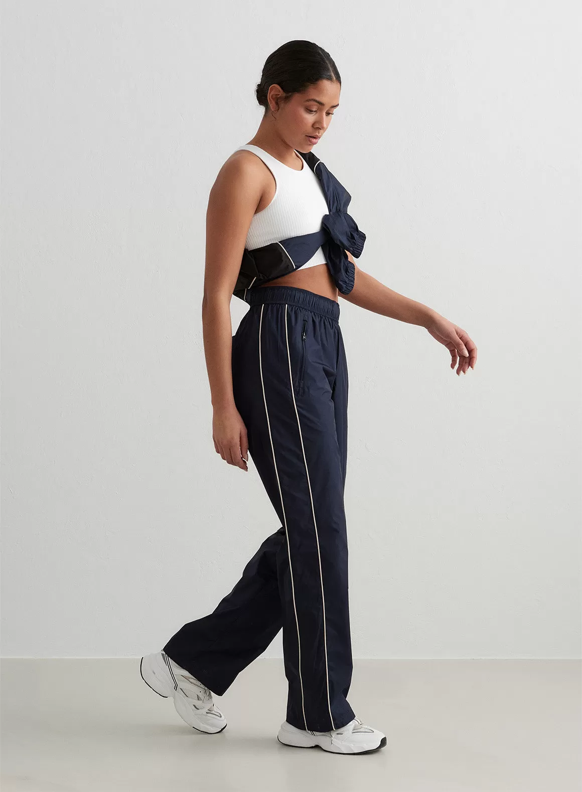 Navy Balance Windstopper Tracksuit Pants