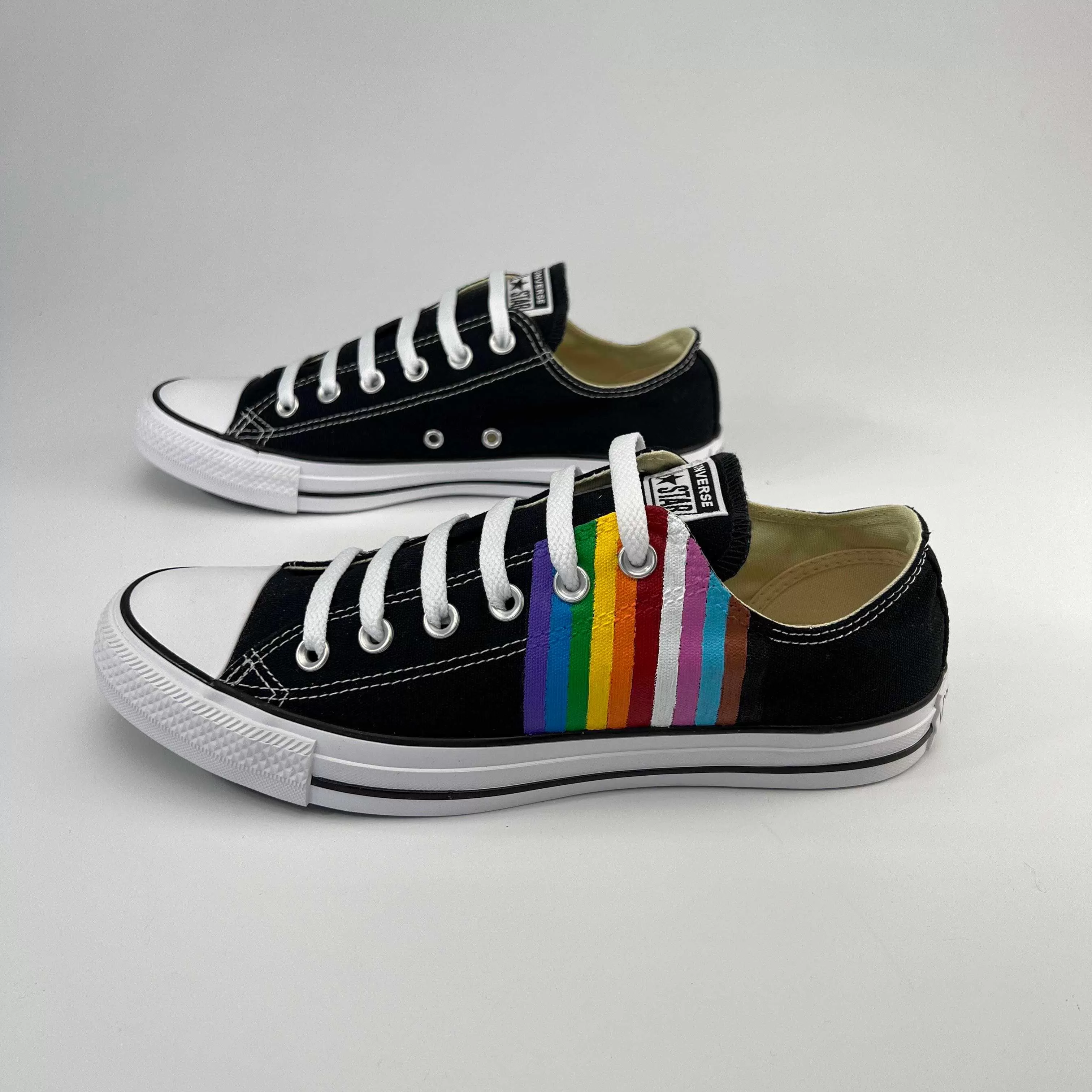 New Flag Pride Striped Sneakers