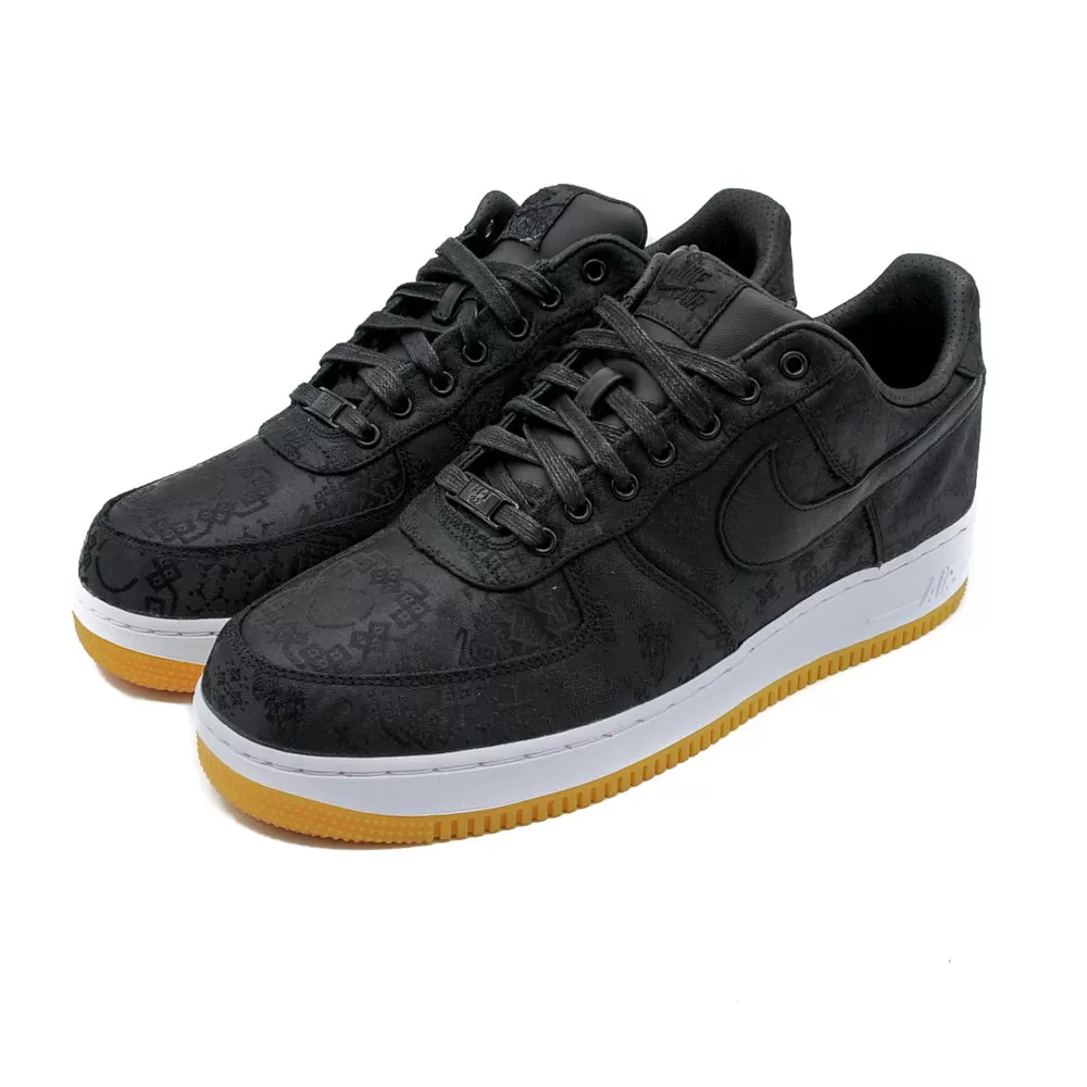 NIKE AIR FORCE 1 LOW FRAGMENT DESIGN X CLOT BLACK SILK 2019