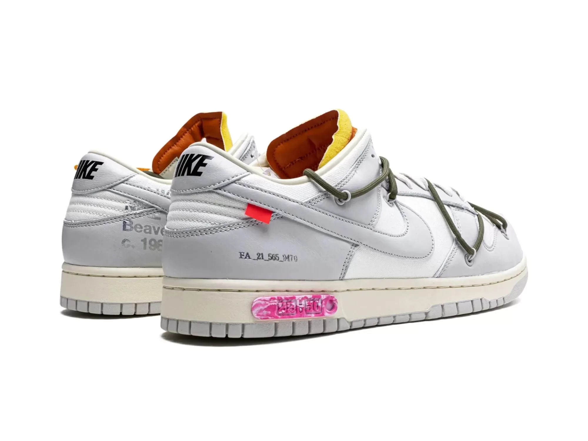 Nike Dunk Low X Off-White "Lot 22"