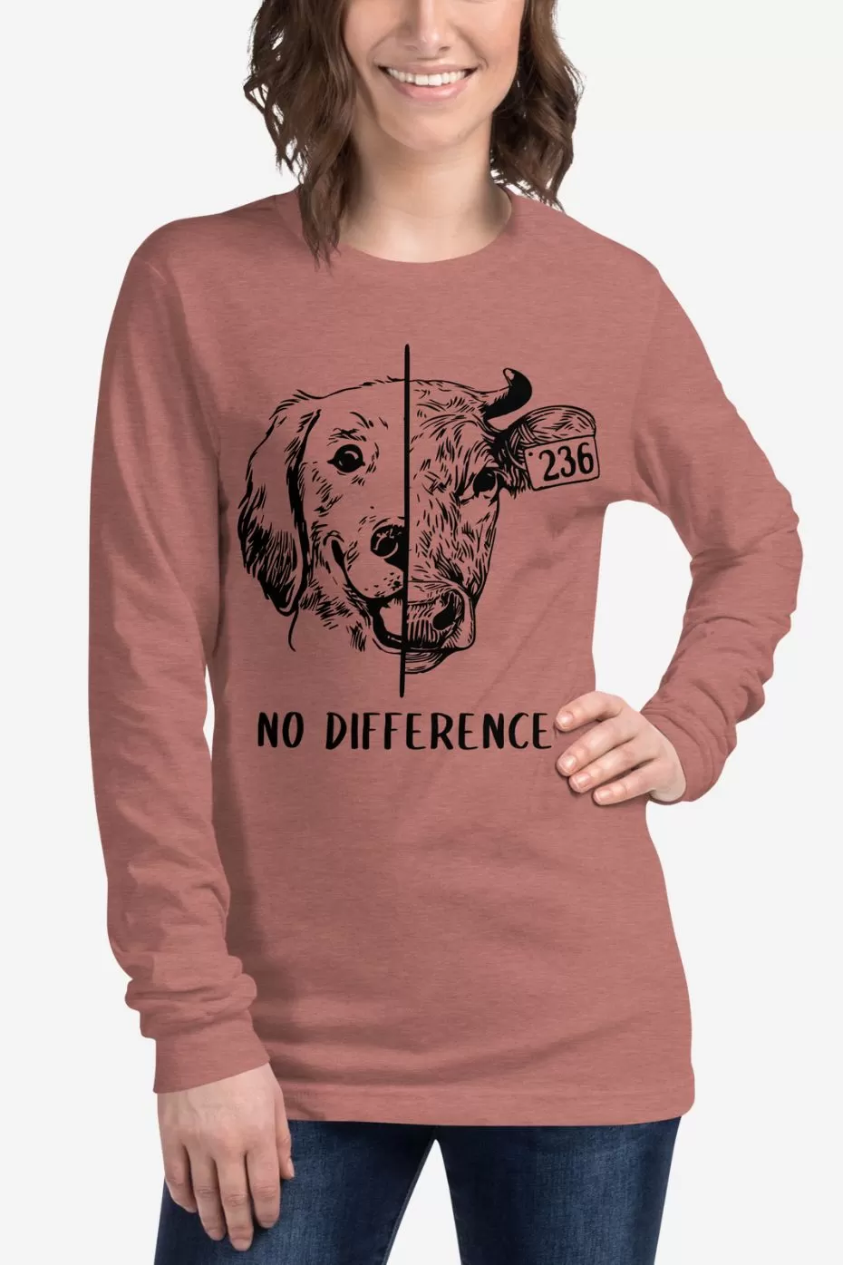 No Difference - Unisex Long Sleeve Tee