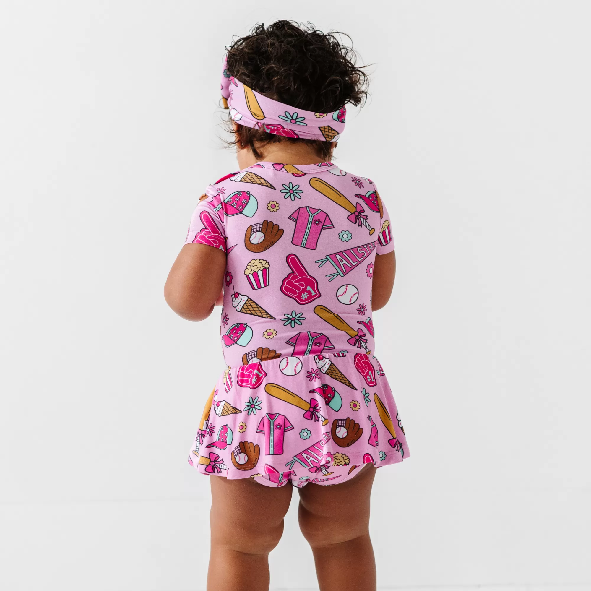 No Place Like Home Pink Baby Twirl Dress