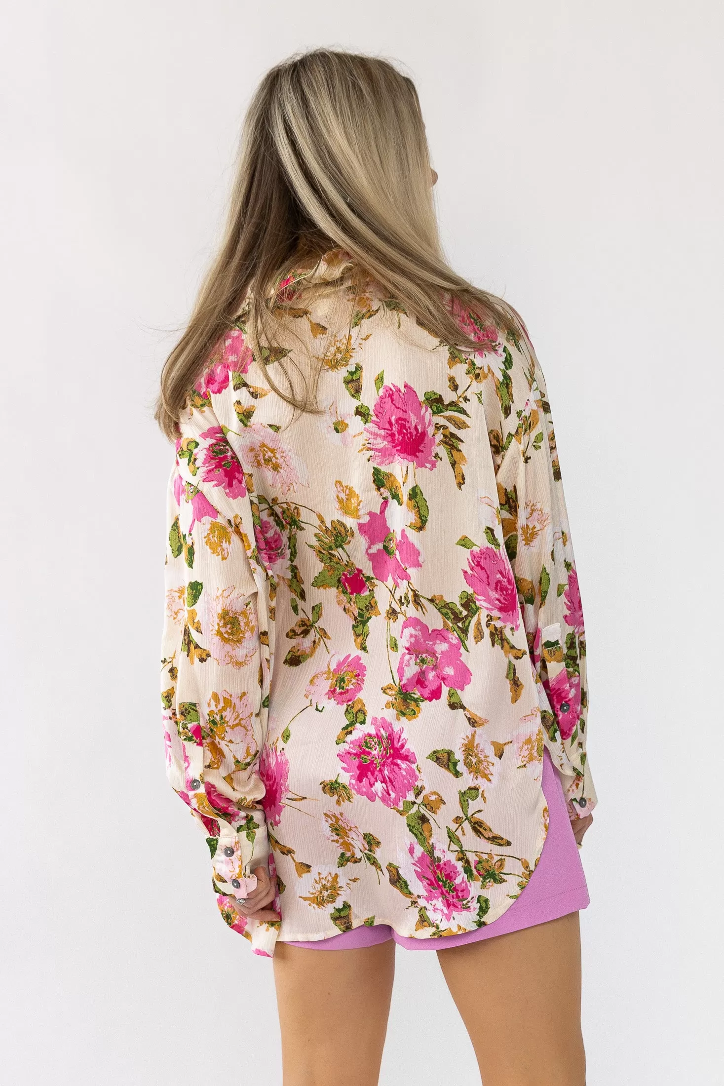 Noella Cream Floral Blouse