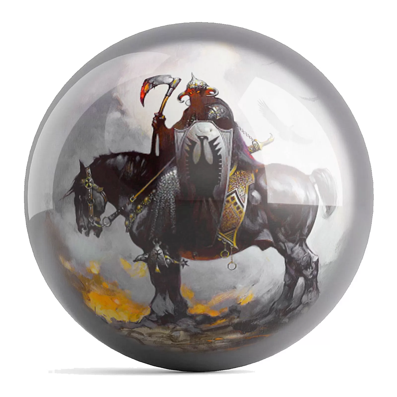 OnTheBallBowling Death Dealer Ball Bowling Ball by Frank Frazetta