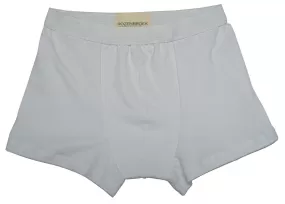 Organic Bamboo Jersey Trunk in White