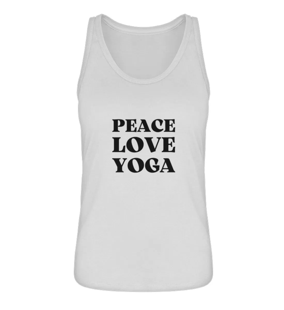 Peace Love Yoga 100% Bio Tank Top