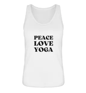 Peace Love Yoga 100% Bio Tank Top