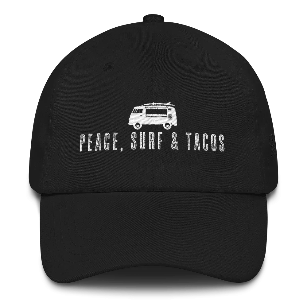 Peace Surf & Tacos Dad Hat/Ballcap