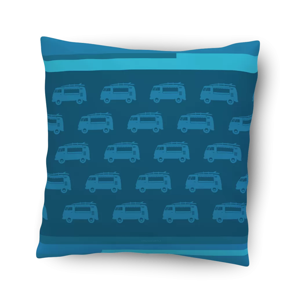 Peace Surf & Tacos Indoor or Outdoor Pillow