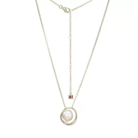 Pearl Circle Pendant