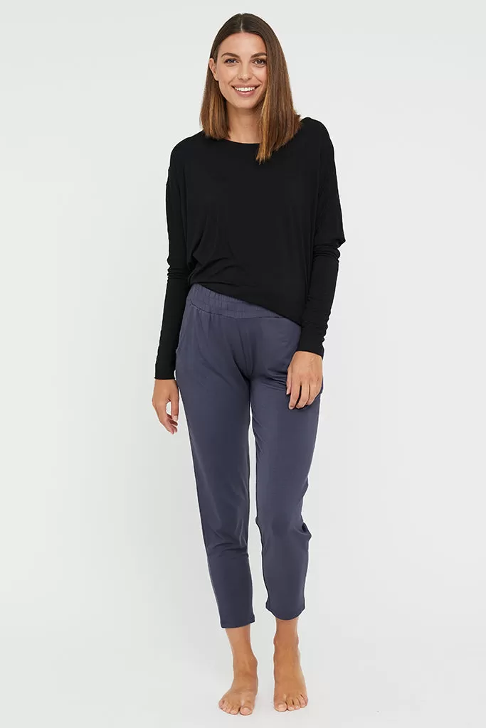 Peggy Bamboo Trouser - Storm