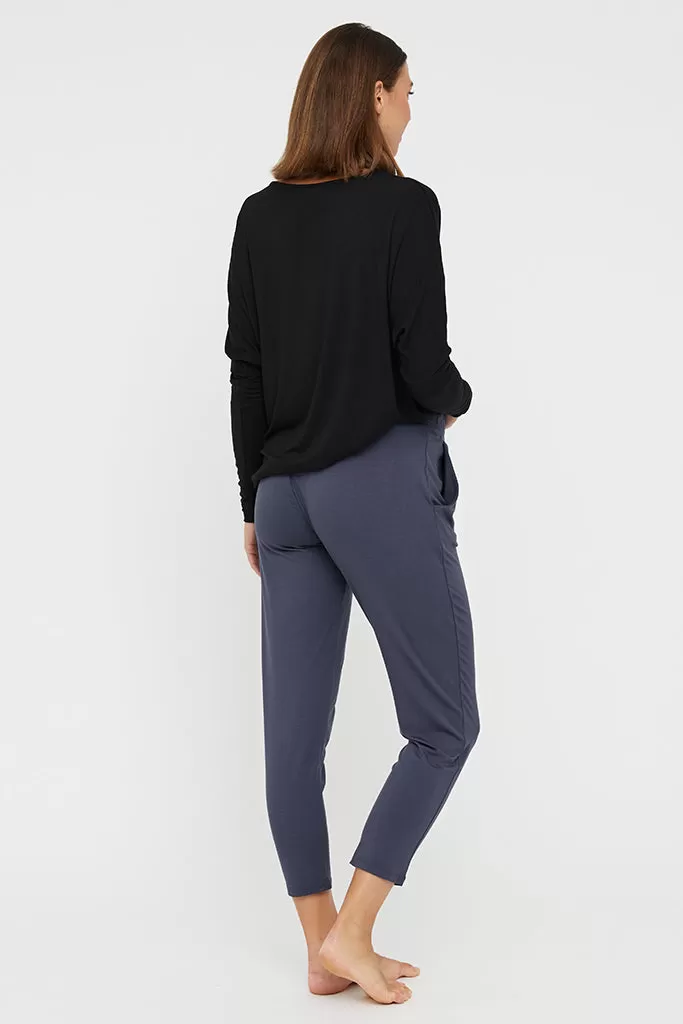 Peggy Bamboo Trouser - Storm