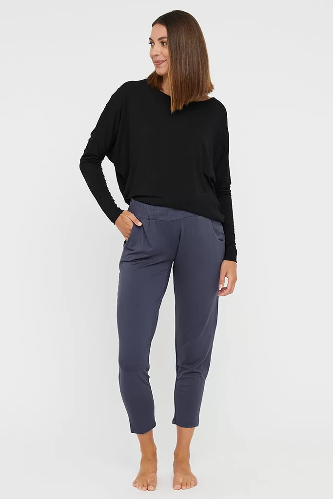 Peggy Bamboo Trouser - Storm