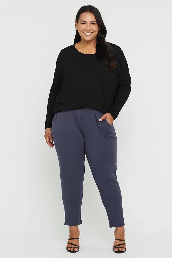 Peggy Bamboo Trouser - Storm