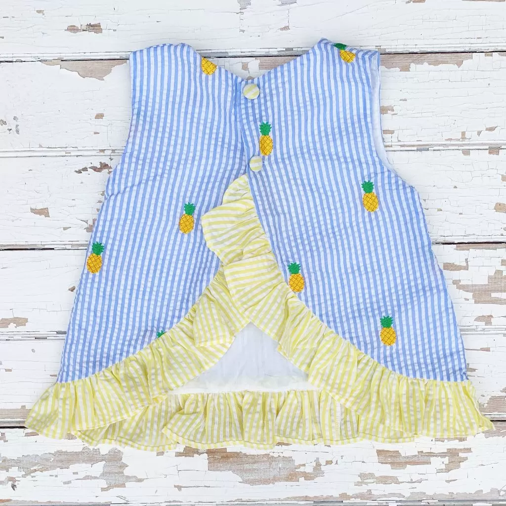 Pineapple Swing Top Bloomer Set