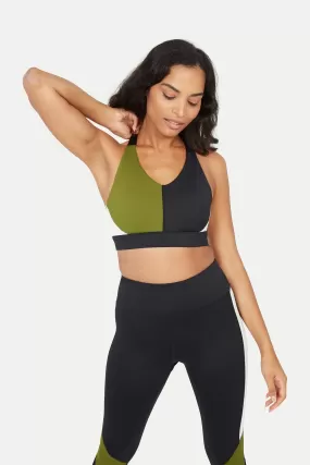 Plein Air Bra - Black / Olive