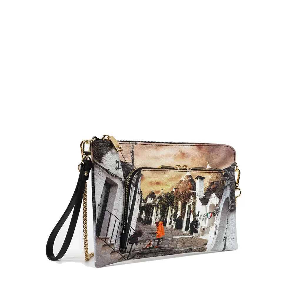 Pochette Donna Y NOT con Tracolla YES-604 Life in Trulli