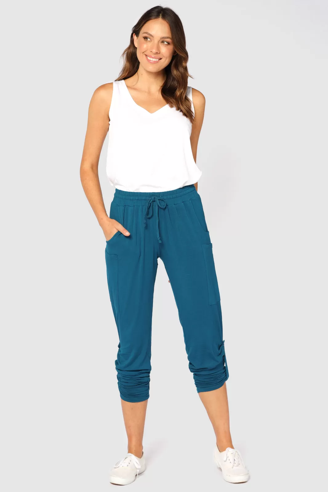 Pocket Pants - Dark Teal