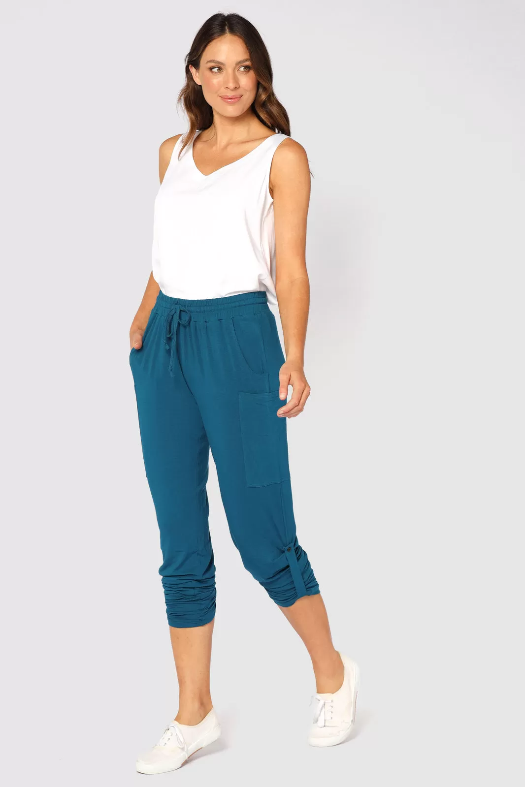 Pocket Pants - Dark Teal