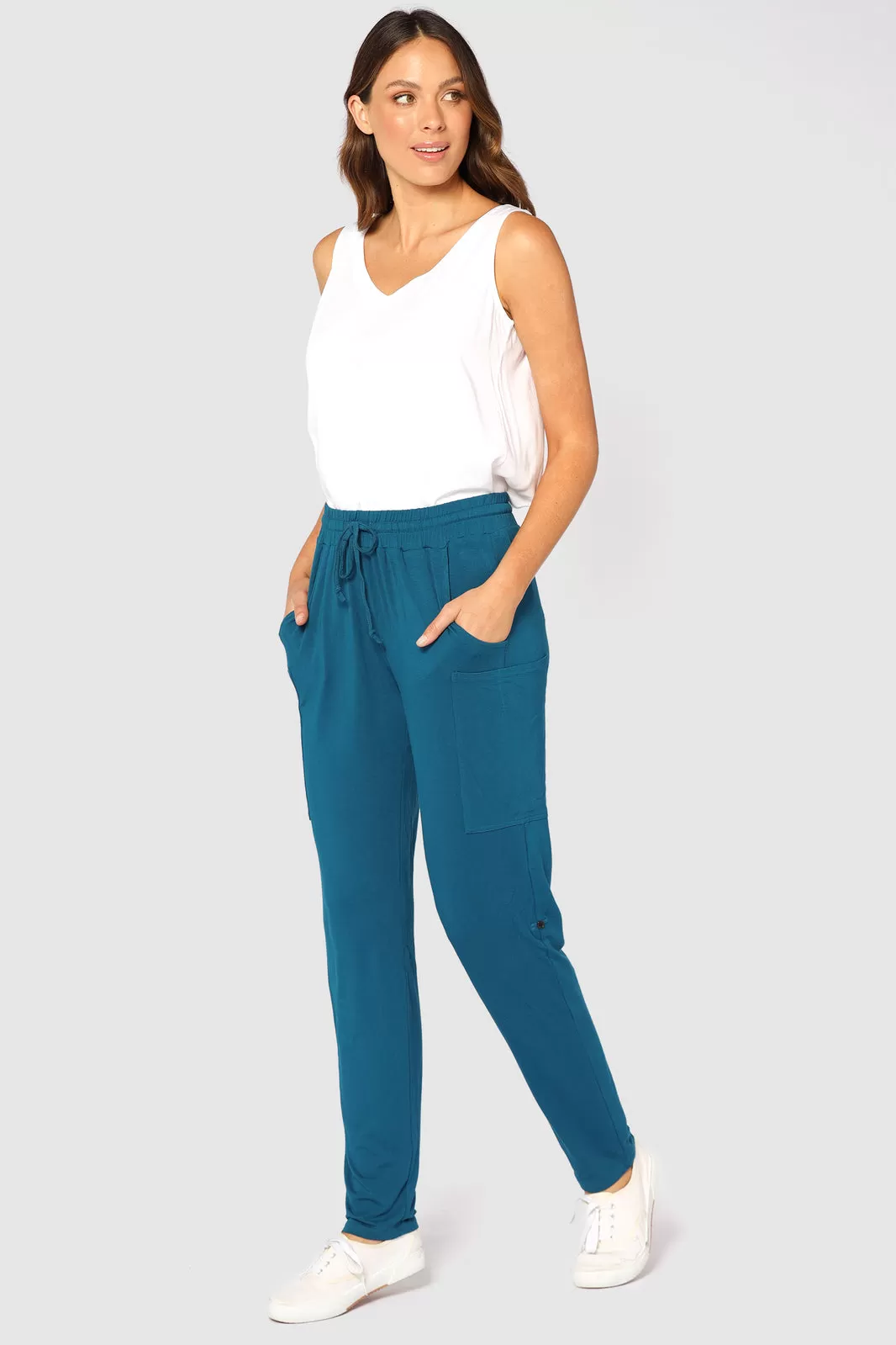 Pocket Pants - Dark Teal