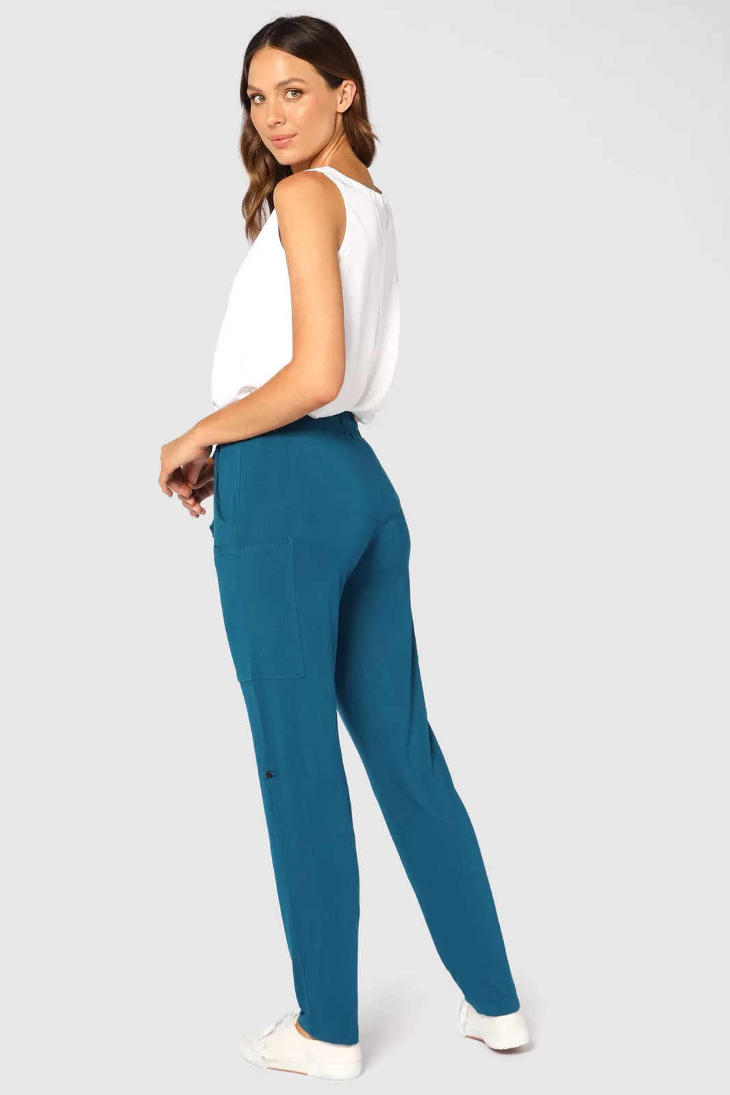 Pocket Pants - Dark Teal