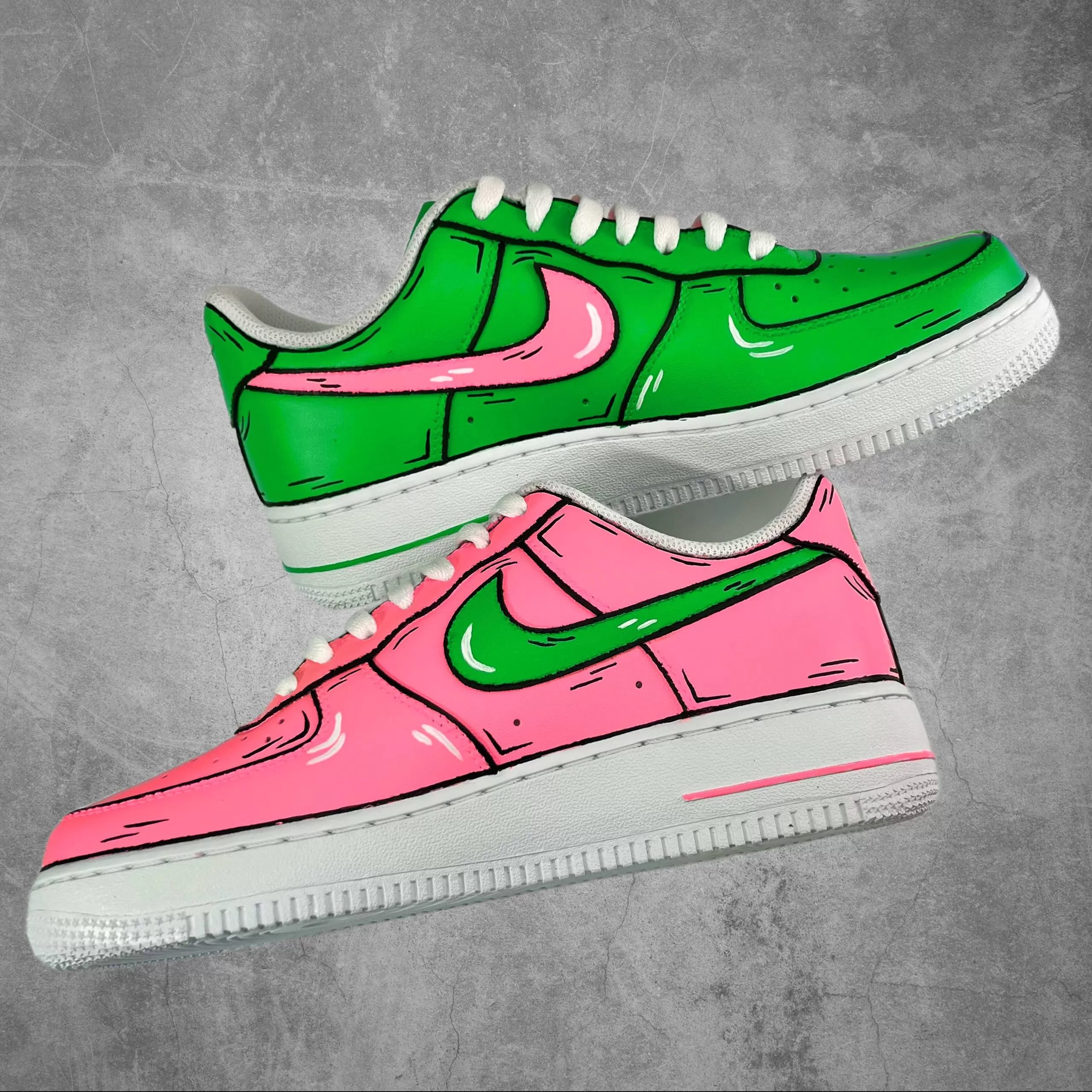 Pop Art Comic Air Force 1's