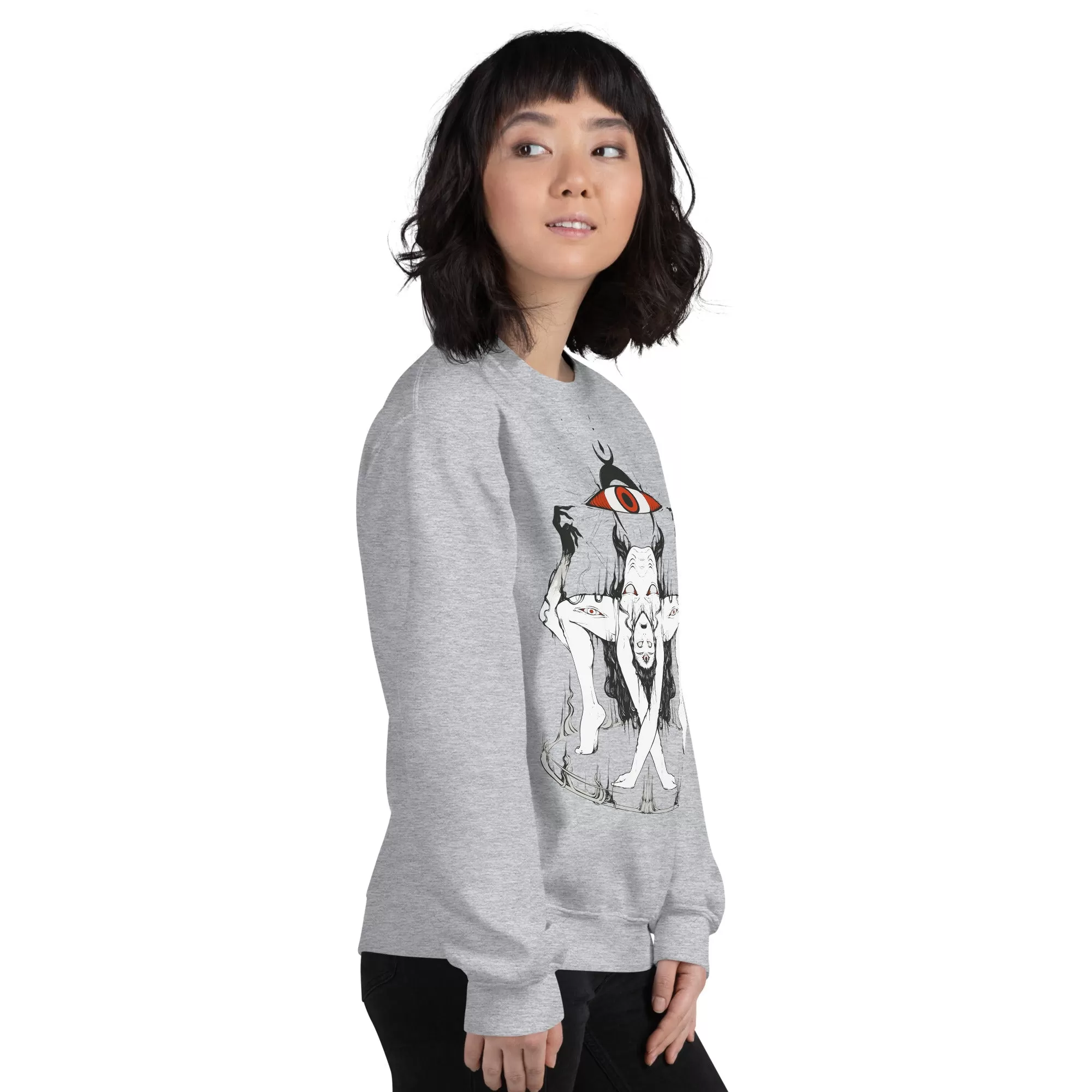 Portal Monster, Unisex Sweatshirt